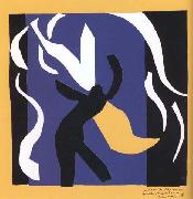 Henri Matisse Design for Backdrop of 'Strange Farandole' (mk35) painting